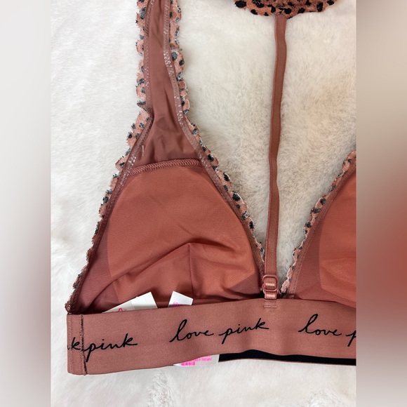 NWT: Victoria's Secret Pink Cheetah Animal Print Bralette Size XS - Picture 5 of 7
